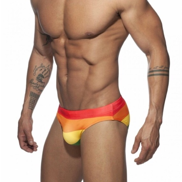 Push Pad Low Waist Quick Dry Swimsuit For Men Without Pad - Picture 1 of 3